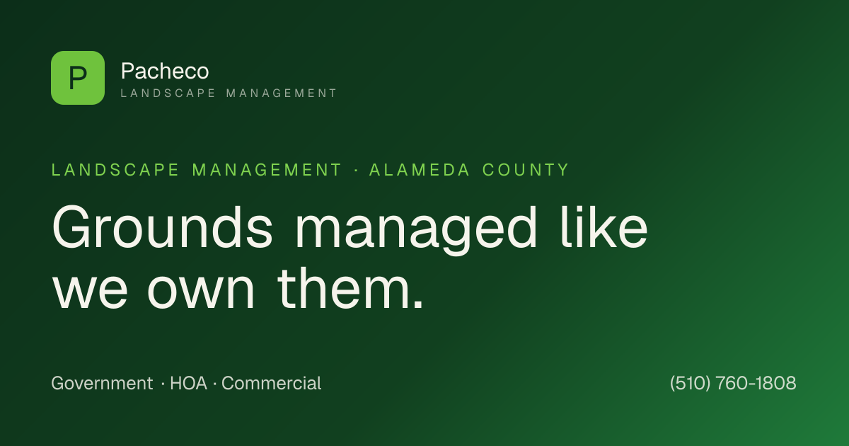 PACHECO LANDSCAPE MANAGEMENT INC logo